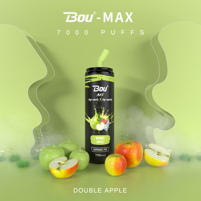 Type C Rechargeable Bou Max Iget Diposable Vape 7000 Puffs 13 Flavours 650mAh