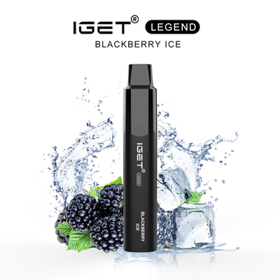 IGET LEGEND 20 Flavors 5% Nicotine Disposable Vape Pen 1350mAh 4000 Puffs