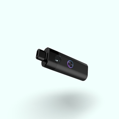 Visible Window 2.0mm Oil Hole Size 3ml CBD Vape Pen With 350mah Battery