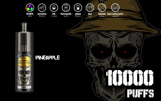 Energy 10000 Puffs 650mah Battery Epod Vape E Cig KK 10 Flavors