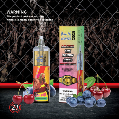 24 Flavours RandM Tornado 10K Puffs Rechargeable Portable Vape 850mAh