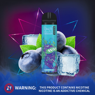 Randm Tornado 8000 Puffs 16ml E Liquid Vapes 31 Flavours Avaiable With Mesh Coil