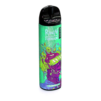 900mAh RandM Tornado Disposable E Cig Atomizer 8000 Puffs Mouth To Lung Vape Stick