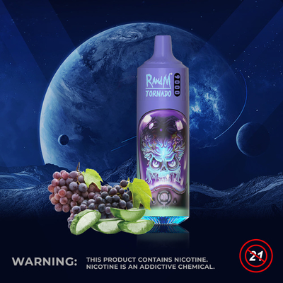 2023 New Products 100% RandM 9000 Tornado Vape Hot Top Selling 