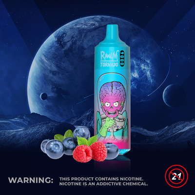 43 Flavors Fumot RandM Tornado 5% Nicotine Disposable Vape Pen 850 mAh 9000 Puffs 18 ml Liquid