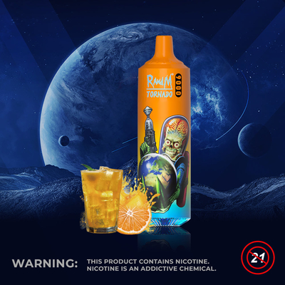 2023 New Products 100% RandM 9000 Tornado Vape Hot Top Selling 