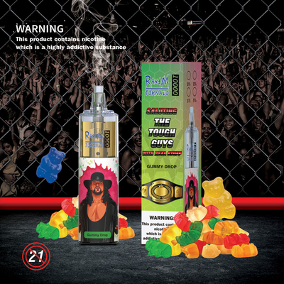 10000 Puffs 20 ML Pod System Vape Pens RandM Tornado Disposable Vape RGB Light Rechargable