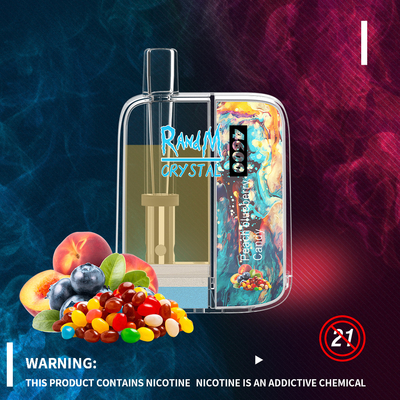 Slim Box Disposable Vape RandM Crystal 4600 puffs 10ML Premium Portable Vaporizer