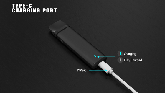 2 ml 4*2.0 mm Aperture 1.4ohm Resistance CBD Vape Pen 280mAh Rechargeable Disposable Pod