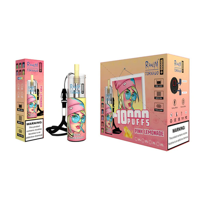 RandM Tornado 10000 Puffs Plus Disposable E Cigarettes Device Pod 14 Flavors