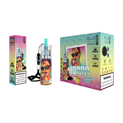 RandM Tornado 10000 Puffs Plus Disposable E Cigarettes Device Pod 14 Flavors