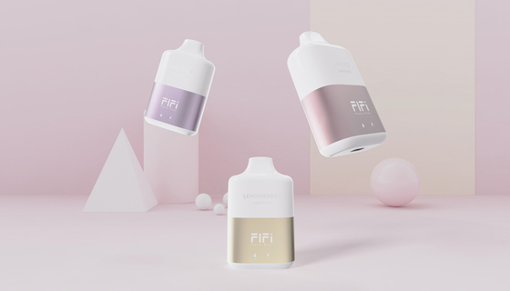FiFi Smart OEM Box 6000 puffs 9 ml Variable Nicotine E-cigarette Rechargeable LED Disposable Vape