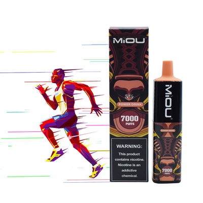Hot selling Miou 7000 puffs 5% nicotine Portable Disposable E-cig Vape