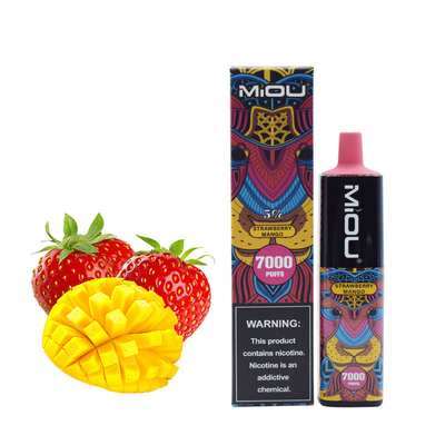 Disposable E Cigarette Miou 7000 Puffs 15ml Capacity