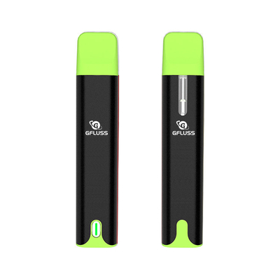 High Quality Custom 300 Mah 2ml Preheat Button CBD Disposable Vape Pen Pod No Leak Adjustable Voltage