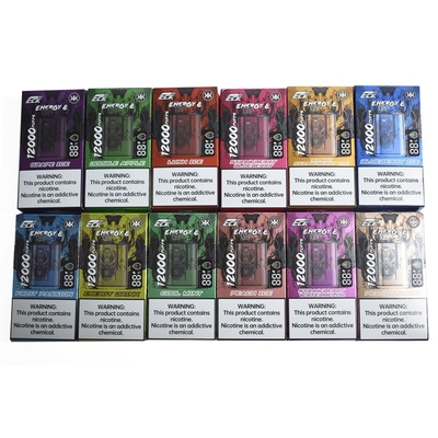 49.5x26x86 mm ECK KK Vaporizer 12000 Puffs 5% Nicotine Fancy Taste