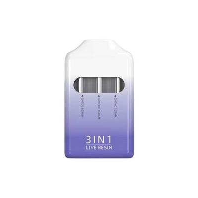 Latest New Arrival 3 In 1 3ml Capacity Disposable Pod Vape Cartridge With Micro USB Charging Port