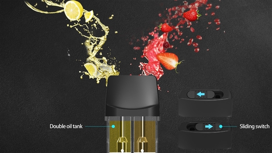 Wholesale Empty Dual Flavors Vape Pen Type C Charger Port 280mAh Battery E-Cig Vaporizer