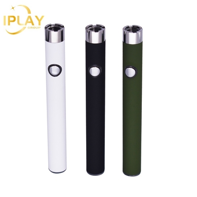 Cbd Thc Cartridge Battery Button B9 Vape Battery 510 Thread 2.7-4.1 V 350 Mah Charging Battery