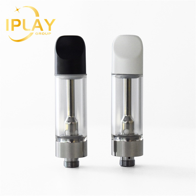Screw On SS316 Vape Cartridge Heavy Metal Tip 2ml 510 Thread CBD Thc Ceramic Carts