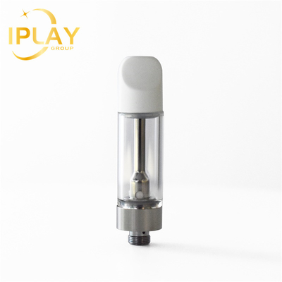 Screw On SS316 Vape Cartridge Heavy Metal Tip 2ml 510 Thread CBD Thc Ceramic Carts