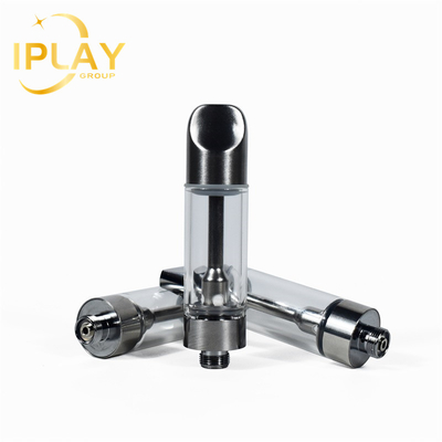 Screw On SS316 Vape Cartridge Heavy Metal Tip 2ml 510 Thread CBD Thc Ceramic Carts