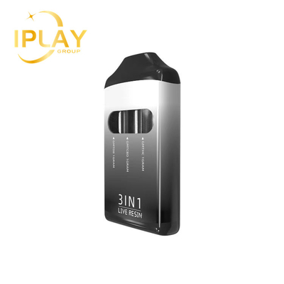 Latest New Arrival 3 in 1 3ml Capacity Disposable Pod Vape Cartridge with Micro USB Charging Port