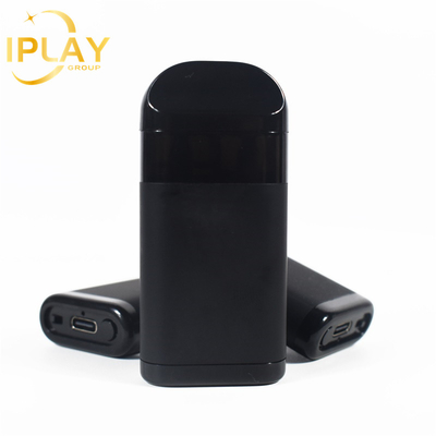 Highly Customized Vape Pen Disposable Dual Flavors 2ml 260mAh Rechargeable Visible Window