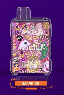 Miou Box E CIGS Mesh Coil 15ml E Liquid Disposable Vape 8000 Puffs 650mAh Rechargeable 10 Flavors