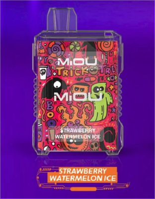 Miou Box E CIGS Mesh Coil 15ml E Liquid Disposable Vape 8000 Puffs 650mAh Rechargeable 10 Flavors