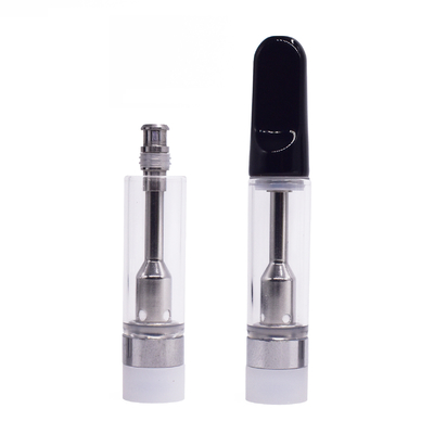 2.0mm 2.3mm Black Tip CBD Vape Cartridge 316SS Disposable