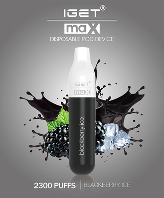 Fast Shipping Disposable Vape Pen IGET MAX 2300 Puffs 16 Flavors Available