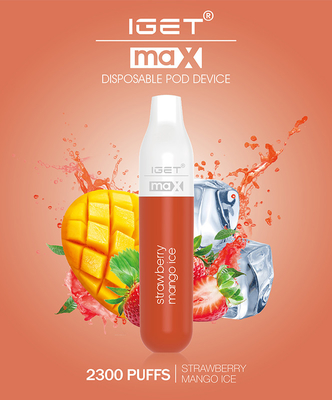 Fast Shipping Disposable Vape Pen IGET MAX 2300 Puffs 16 Flavors Available