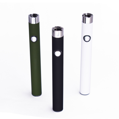 2.8V 3~4.2V Twist B9 Vape Pen 510 Thread Adjustable Voltage Battery–Green 350 mAh