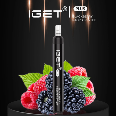 Iget Plus Multiple Flavors 1200 Puffs Electronic Cigarette  Vaporize 4.8ml Vape Pen Disposable