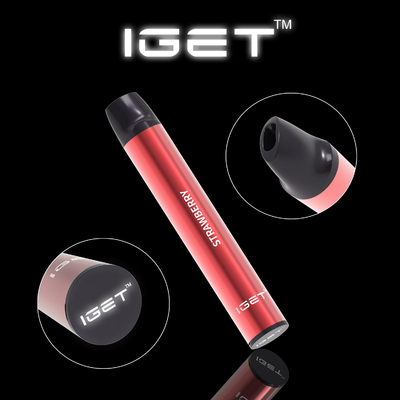 6% 600 Puffs 400mah Nic Salt Disposable Vape Pen IGET SHION Cartridge