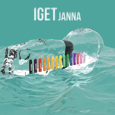 Original IGET JANNA 450 Puffs 1.6ml Capacity 20 Flavors Disposable Vape Pen