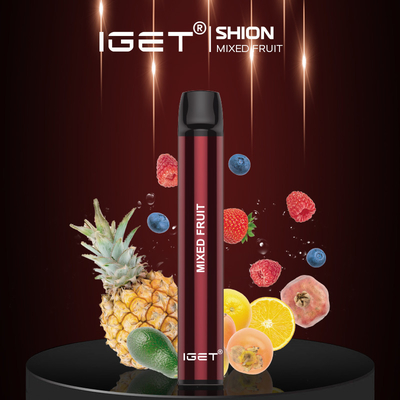 Cola Ice IGET SHION Disposable Vaping Device , 600 Puffs Custom Vapor Cigarettes