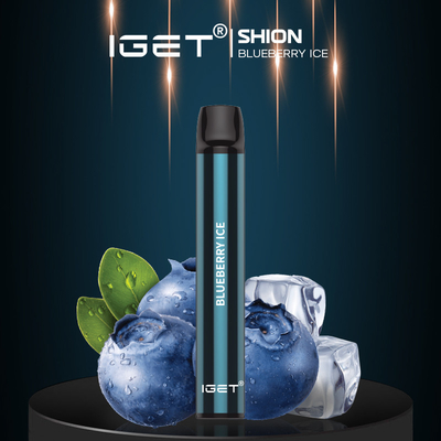 Lush Ice Nic Salt Disposable Vape Cbd Pen 600 Puffs 2.4ml Iget Shion
