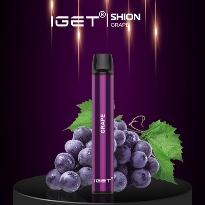 2.4ml Cinnamon E Cig Starter Kits , Iget Shion Electronic Cigarette Atomizer