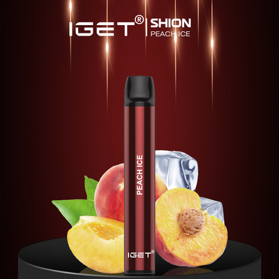 2.4ml Cinnamon E Cig Starter Kits , Iget Shion Electronic Cigarette Atomizer