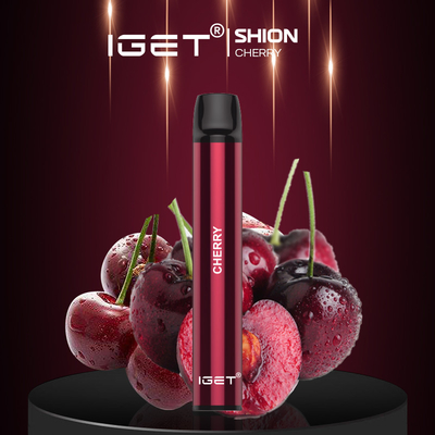 2.4ml Cinnamon E Cig Starter Kits , Iget Shion Electronic Cigarette Atomizer