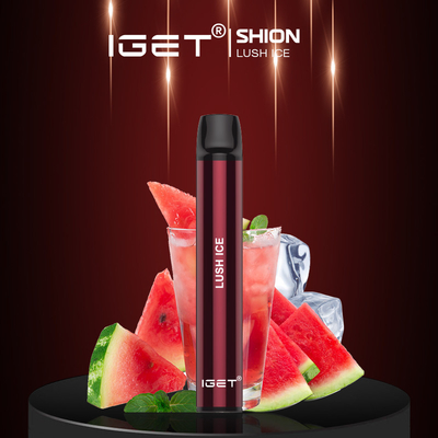 2.4ml Cinnamon E Cig Starter Kits , Iget Shion Electronic Cigarette Atomizer