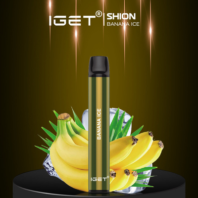 2.4ml Cinnamon E Cig Starter Kits , Iget Shion Electronic Cigarette Atomizer
