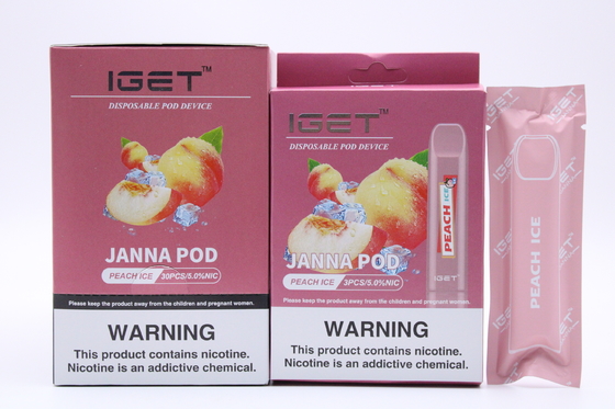 IGET JANNA 1.6ml Electronic Vape Pen , 450 Puffs E Liquid Cigarette