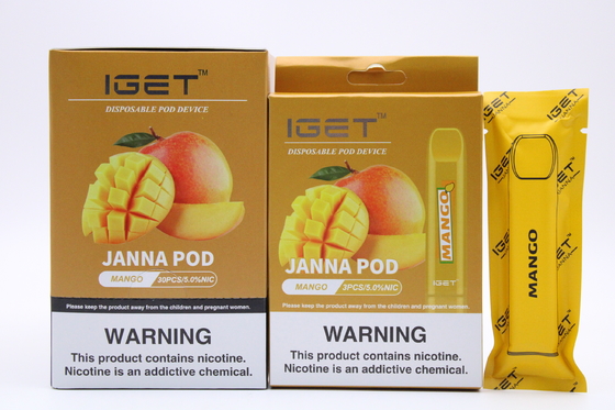 IGET JANNA 1.6ml Electronic Vape Pen , 450 Puffs E Liquid Cigarette