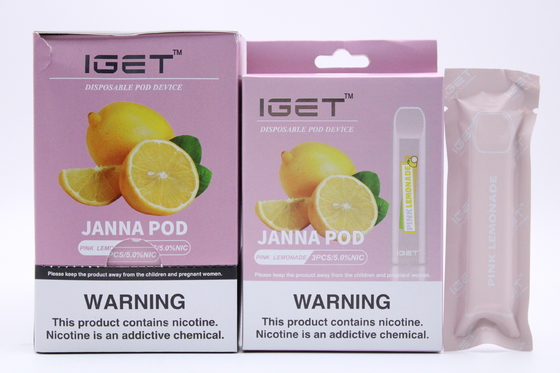 IGET JANNA 1.6ml Electronic Vape Pen , 450 Puffs E Liquid Cigarette