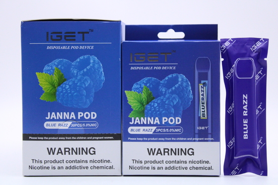 IGET JANNA 1.6ml Electronic Vape Pen , 450 Puffs E Liquid Cigarette