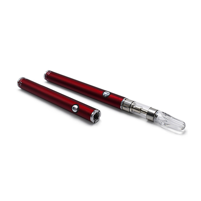3.3V To 4.8V Dial Voltage Cbd Rechargeable 510 Vape Battery 350mAh Preheat