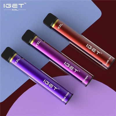 Authentic Iget 1800 Puff Portable Pod Vape , 7ml XXL Smoking Vaporizer Pen